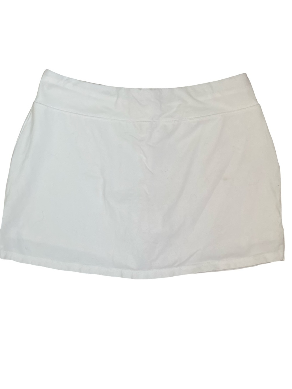 Athletic Works White Drawstring Skort -S NWOT